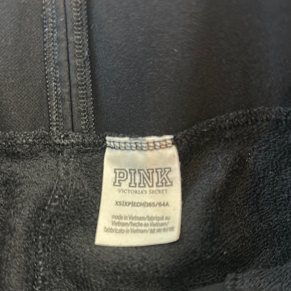 PINK Victoria's Secret Black Women's Elastic Waist Athletic Shorts size XS - Picture 5 of 9